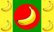 República das Bananas - Bandeira